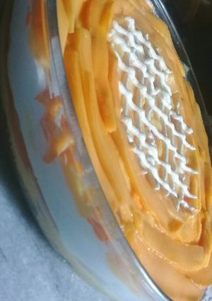 A picture of Mango Trifle.