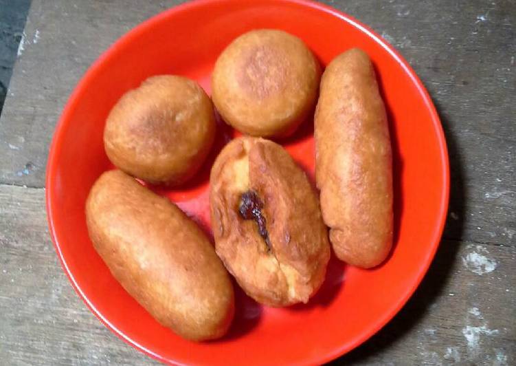 Roti goreng ayam kecap