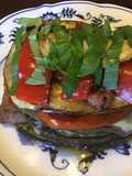 California Farm Roasted Cheese Tomato Ham Eggplant