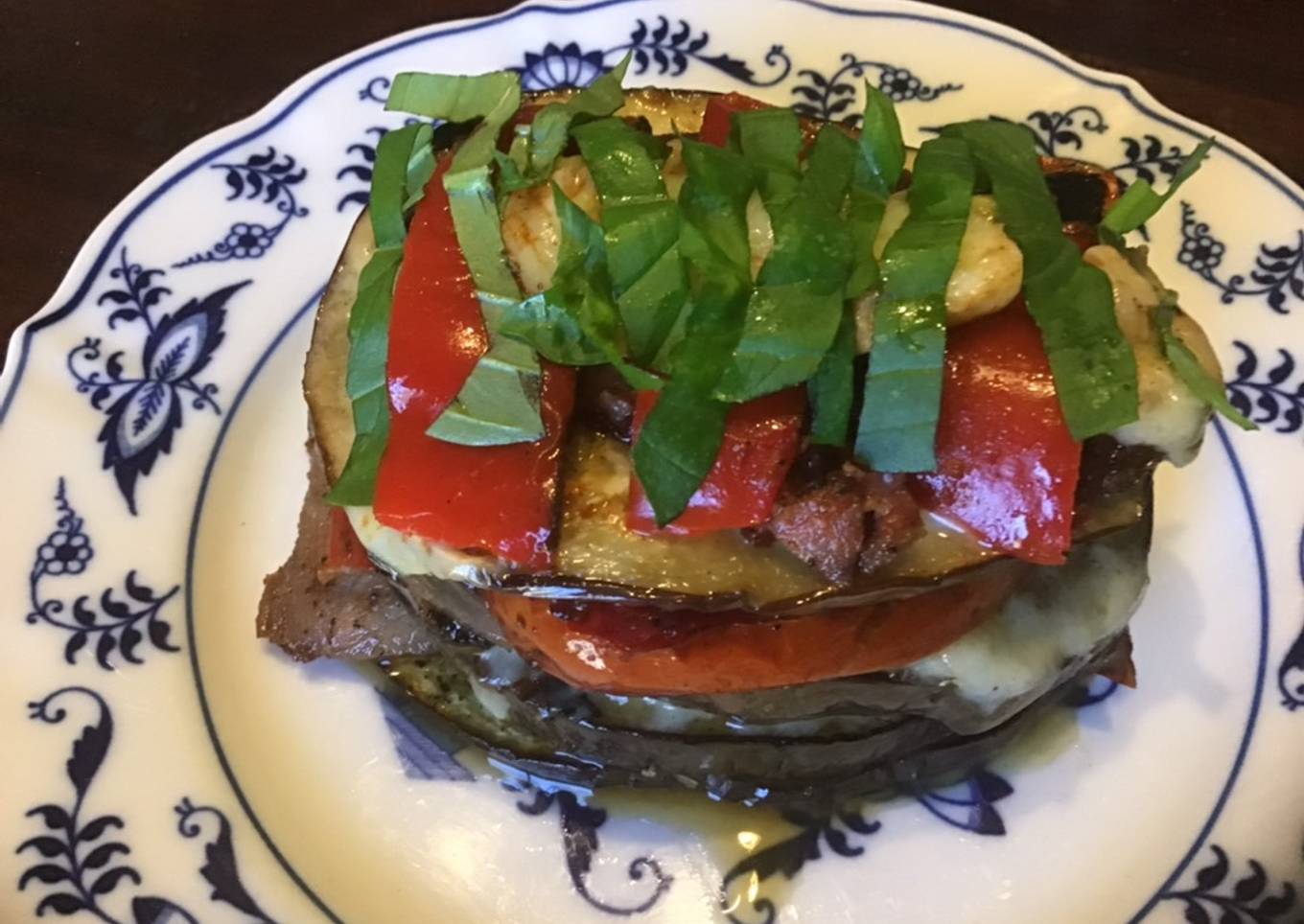 California Farm Roasted Cheese Tomato Ham Lasagna