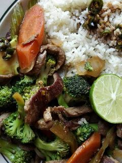 A picture of Broccoli with Beef.