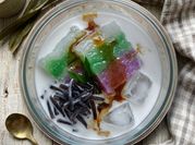 Gambar es cincau hitam