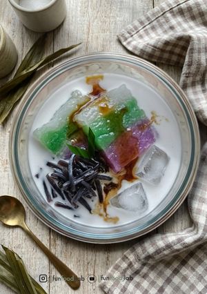 Foto resep Es Selendang Mayang Cincau Hitam