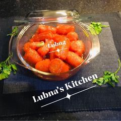 A picture of Carrot Murabba: (Preserve Carrots).
