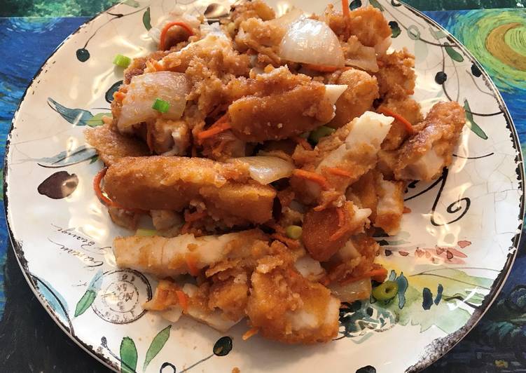 Recipe of Speedy Sweet &amp; Sour Fish sticks