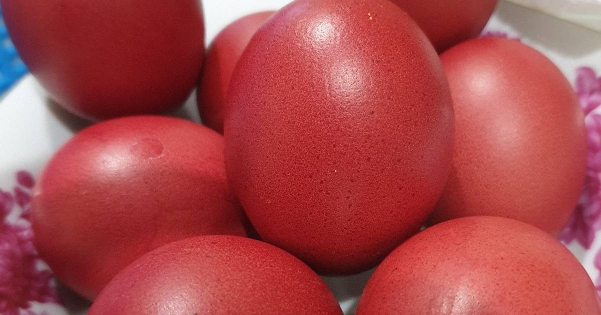 14 resep telur merah  ulang tahun enak dan sederhana ala 
