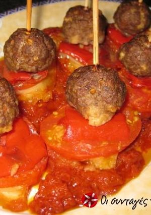Φωτογραφία της συνταγής Firinda patatesli kofte