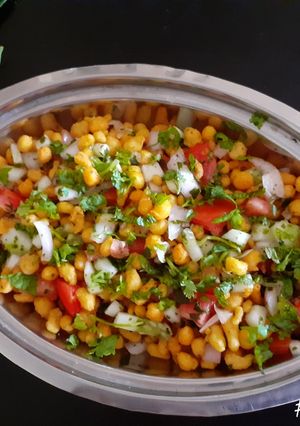 A picture of Boondi Salad.