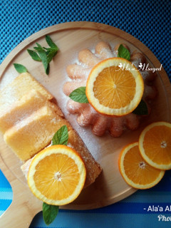 صورة لوصفة كيك البرتقال