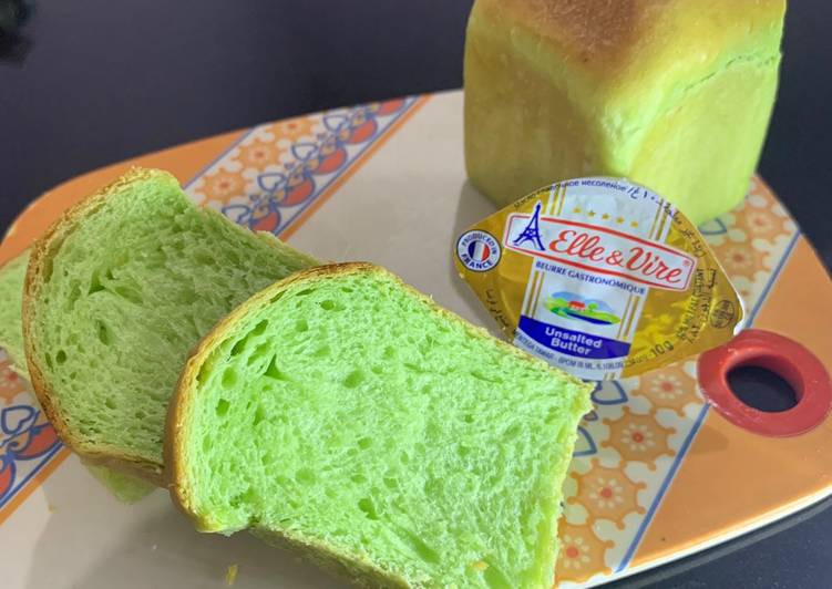 Recipe of Perfect Pandan Loaf