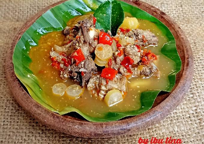 Resep Dan Cara Membuat Garang Asem Tulangan Ayam 100 Bikin Ketagihan