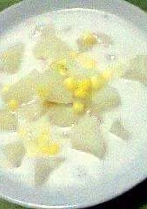 Foto resep Kolak singkong campur jagung manis