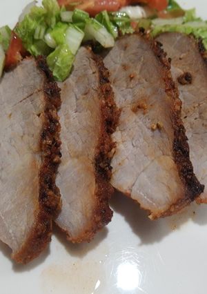 Una foto de Carne de cerdo asada a la naranja