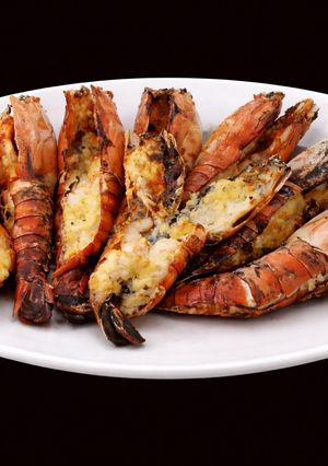 Hình của món SP.0145 - Tôm Càng Xanh Nướng Phô Mai.