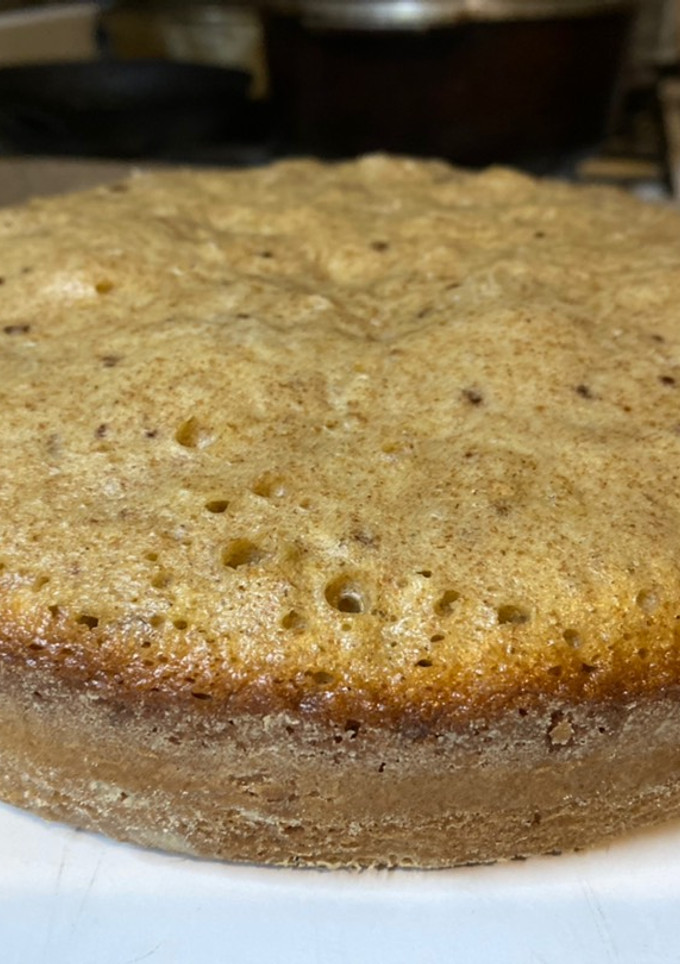 Una foto de Torta de harina integral