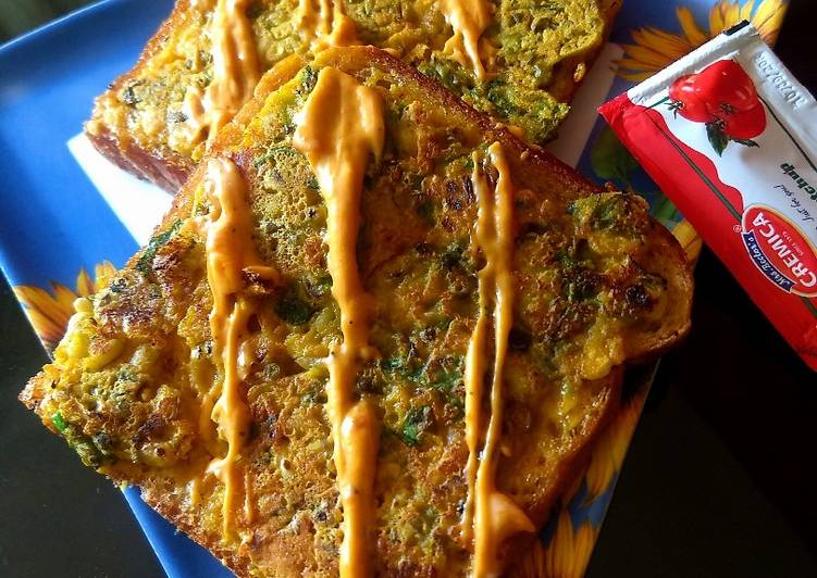 Easiest Way to Make Any-night-of-the-week Besan Bean Sprouts open sandwich Cooking Basics for Newbies