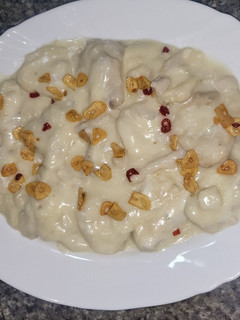 Una foto de Kokotxas de bacalao al pil pil
