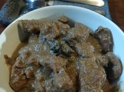 Gambar daging rusa santan
