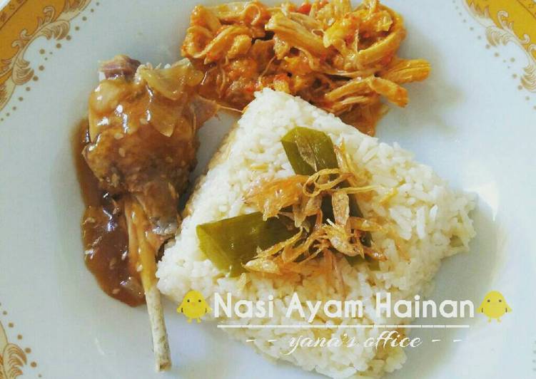 Cara Memasak Nasi Ayam Hainan Yana -- Rice Cooker -- Untuk Pemula