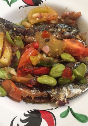 Foto resep Pindang pete pedas