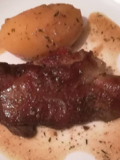 Una foto de Cochinillo al limón y orégano en la olla GM g