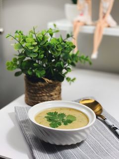صورة لوصفة شوربة بيضاء 🍲