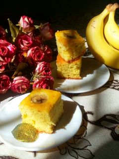 عکسی از دستور کیک موز