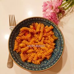 A picture of Pasta Spiralli Aarrabiiata.