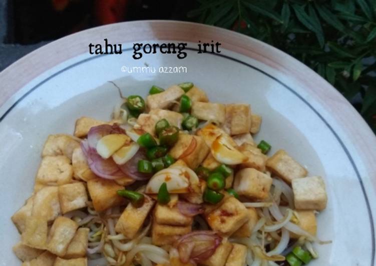 Rahasia Membuat Tahu Goreng Irit yang Wajib Kamu Coba!