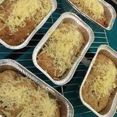 A picture of Banana muffin simple n enaaakkk.