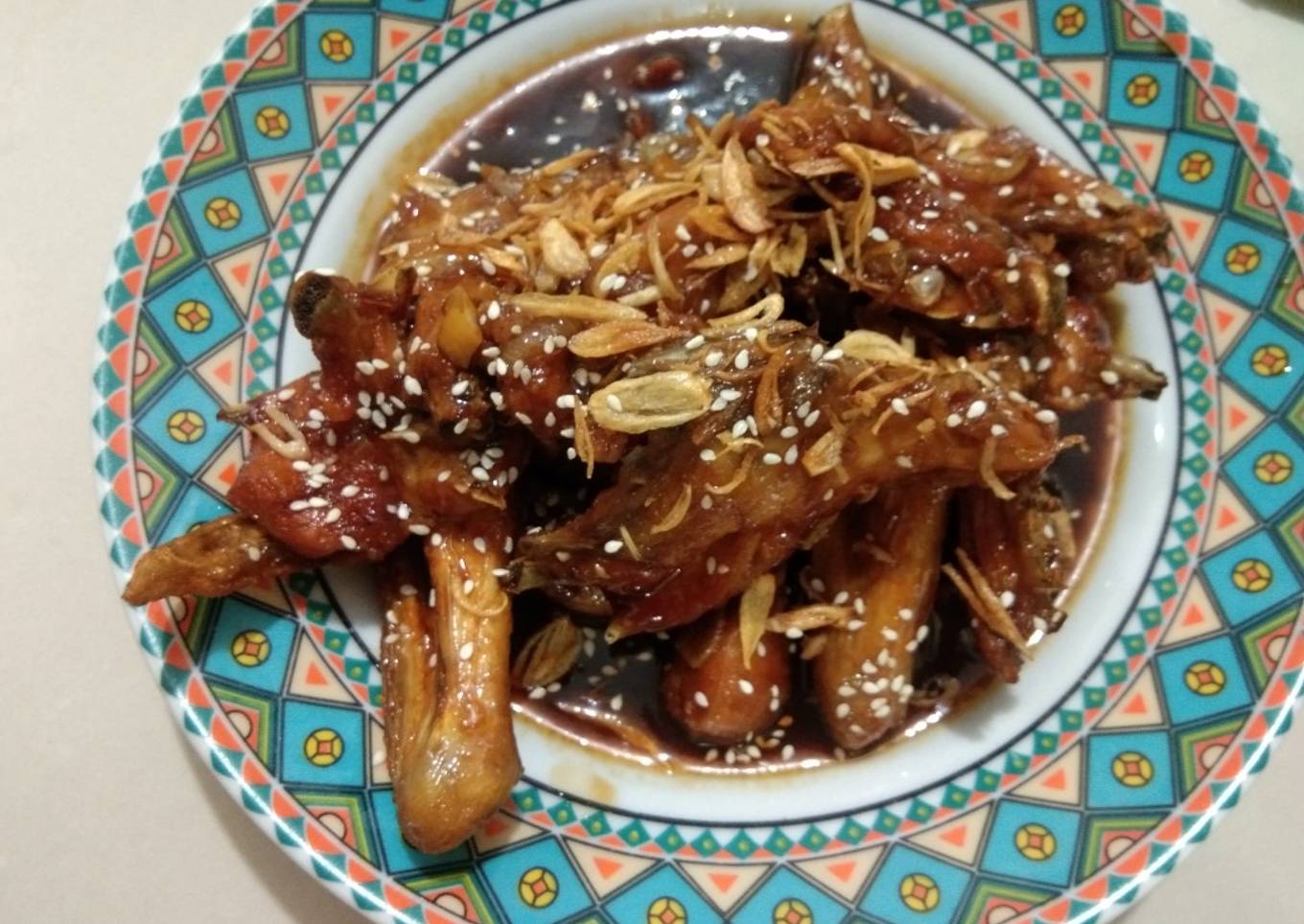 Ayam goreng saus mentega