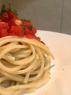 Una foto de Spaghetti alla puttanesca