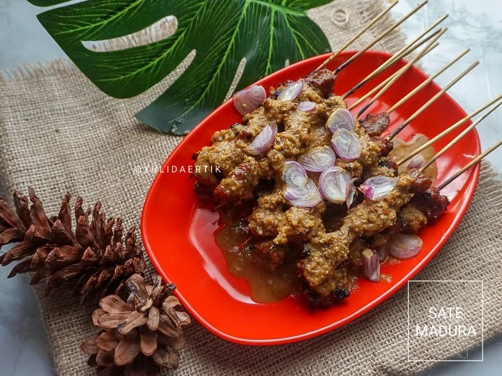 Cara Mudah Menyiapkan Resep Sate kambing madura yang Bisa Manjain Lidah Anti Ribet, Lezat