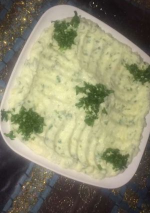 صورة لوصفة سلطة البطاطا