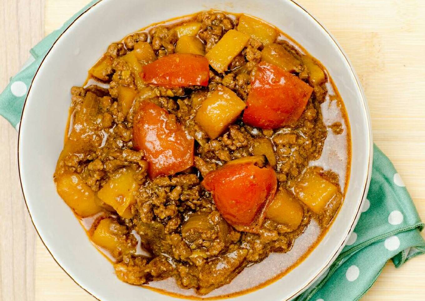 Semur daging cincang