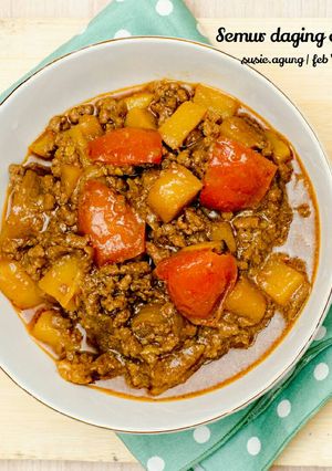 Foto resep Semur daging cincang