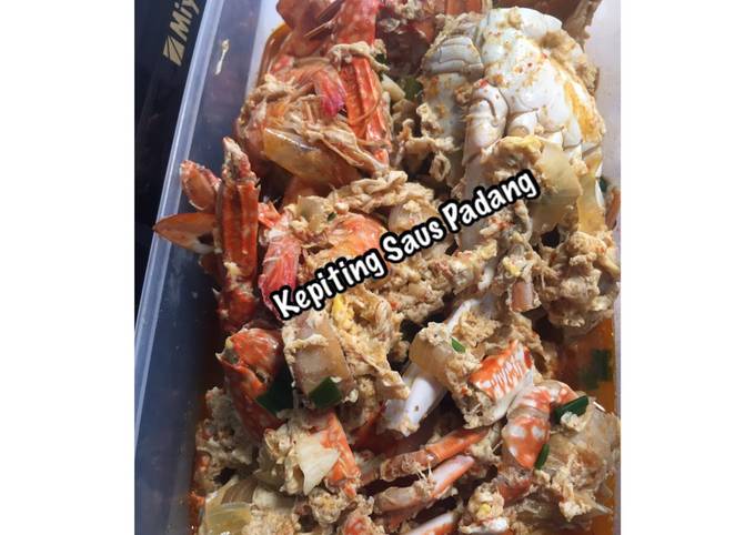 Kepiting Saus Padang