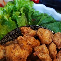 A picture of Chicken pops.