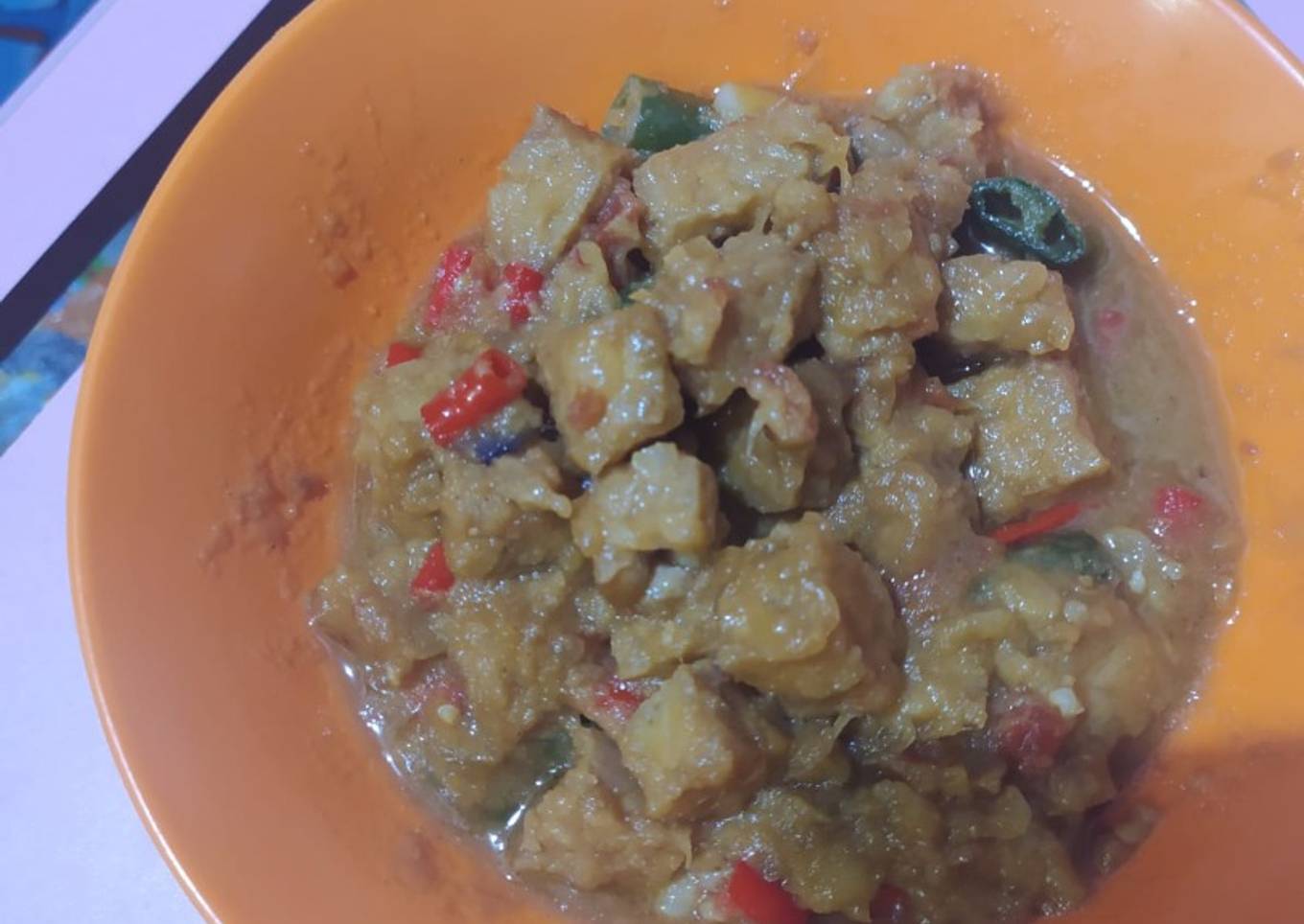 🥘 Orek Tempe Basah (Kuah)