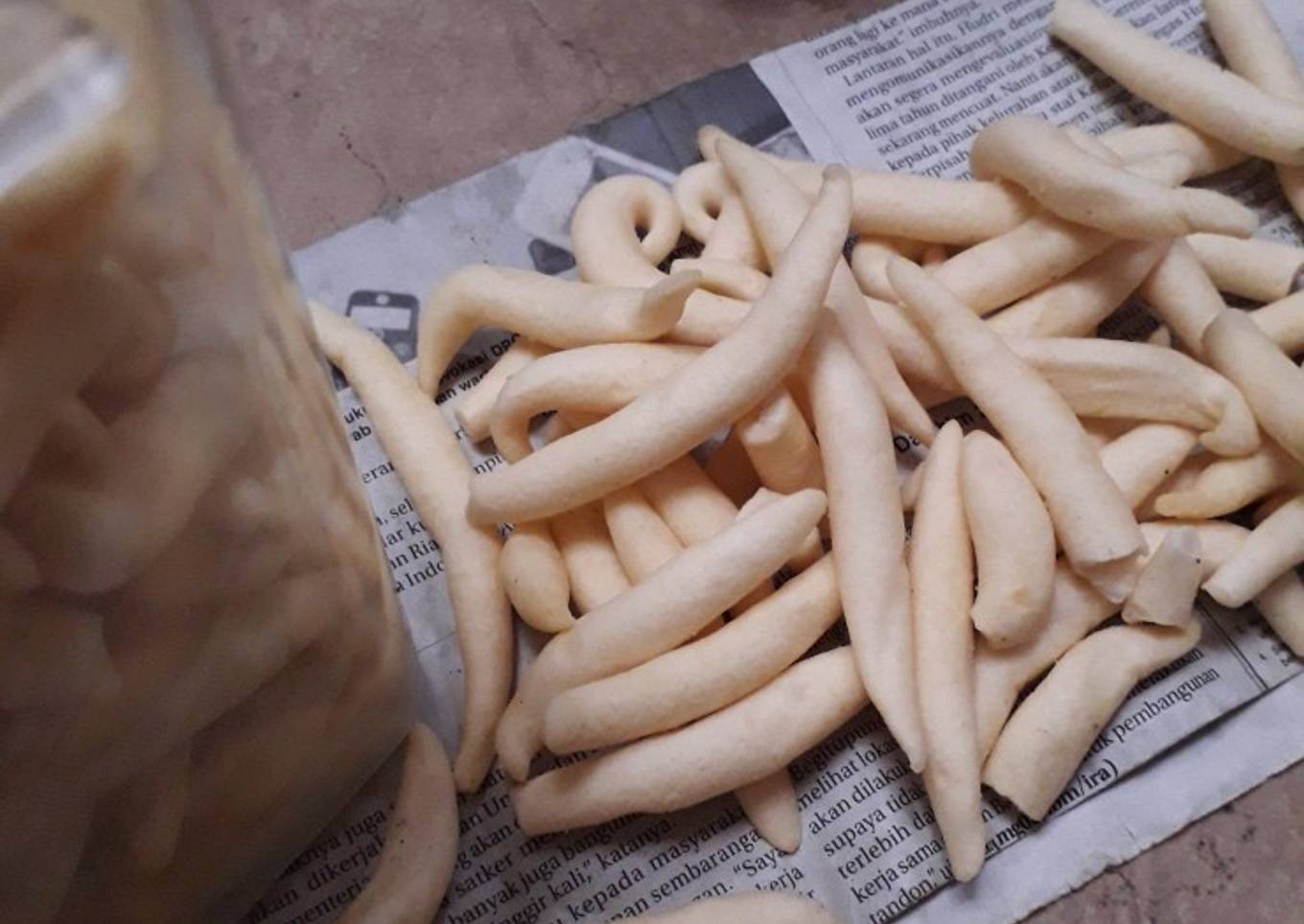 Telur gabus keju
