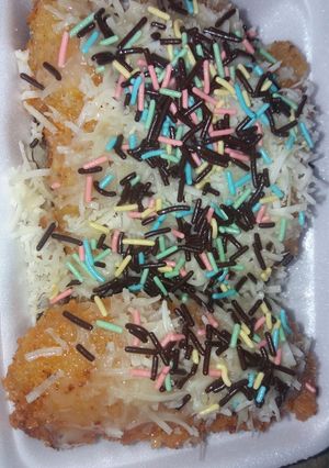 Foto resep Pisang pasir keju susu