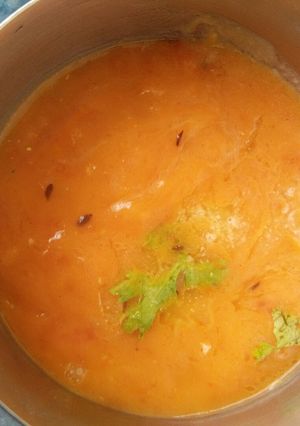 A picture of Ripe Papaya soup.
