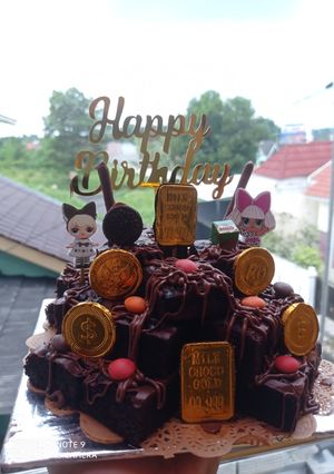 Foto resep Brownies tower