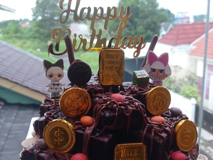 Langkah Gampang Menyiapkan Resep Brownies tower yang Menggugah Selera Anti Ribet, Lezat Sekali