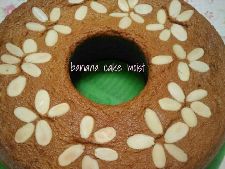 Resep Banana cake moist, Enak