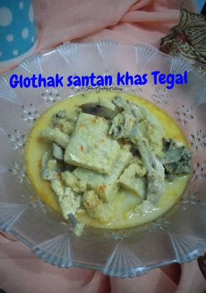 Foto resep Glothak santan Khas Tegal