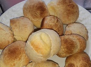 Una foto de Pan sin gluten con leche en polvo súper fácil 😋