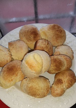 Una foto de Pan sin gluten con leche en polvo súper fácil 😋