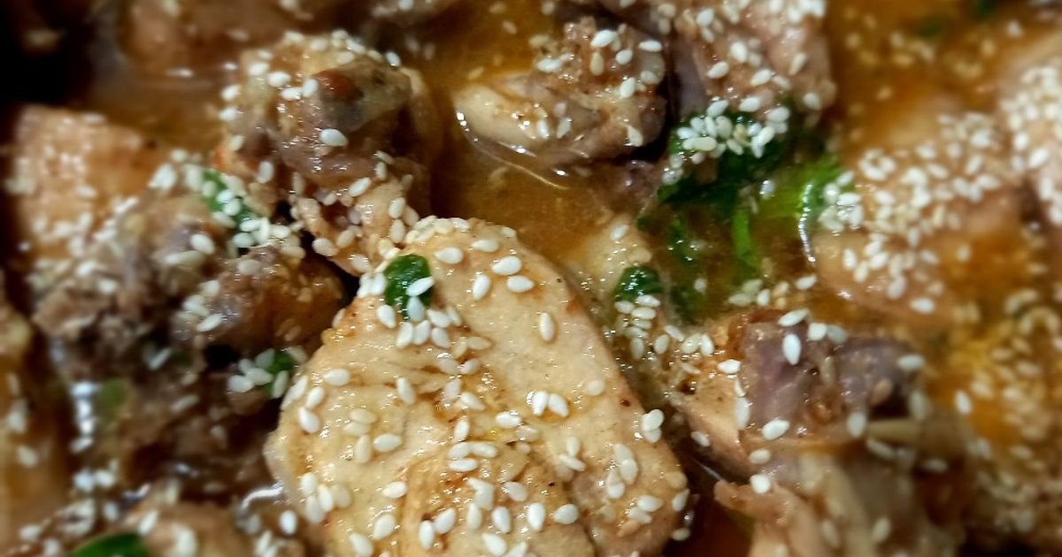 Umer Chicken Chicken Sesame Recipe by hina umer - Cookpad
