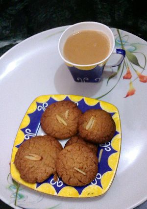 A picture of Cookies for breakfast.